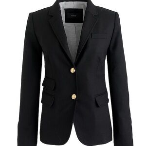 J.Crew Navy Blazer with Gold Buttons